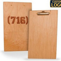 Wooden Clip Board Standard Catalog Finish (4.25"x11")